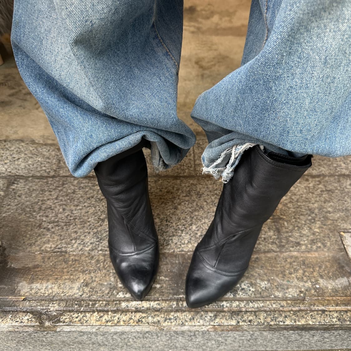 00s 폴드 오버 양가죽 웨치 부츠 상품이미지10