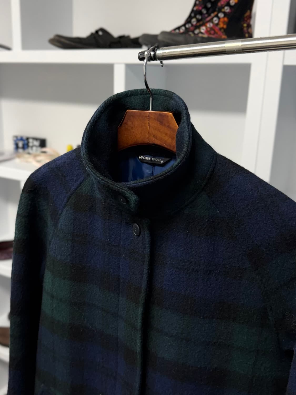 mc gregor 블랙와치 코트 상품이미지2