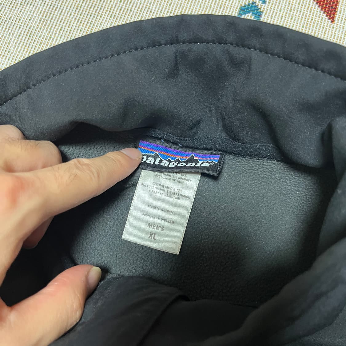 파타고니아 소프트쉘 윈드브레이커 자켓 XL 상품이미지4