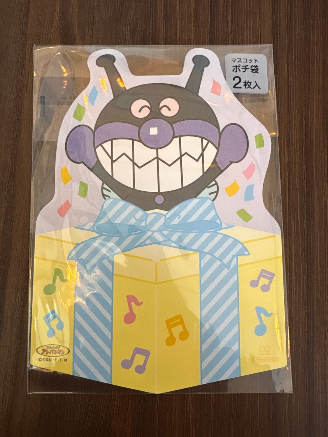 호빵맨 세균맨 편지지봉투세트2p 상품이미지1