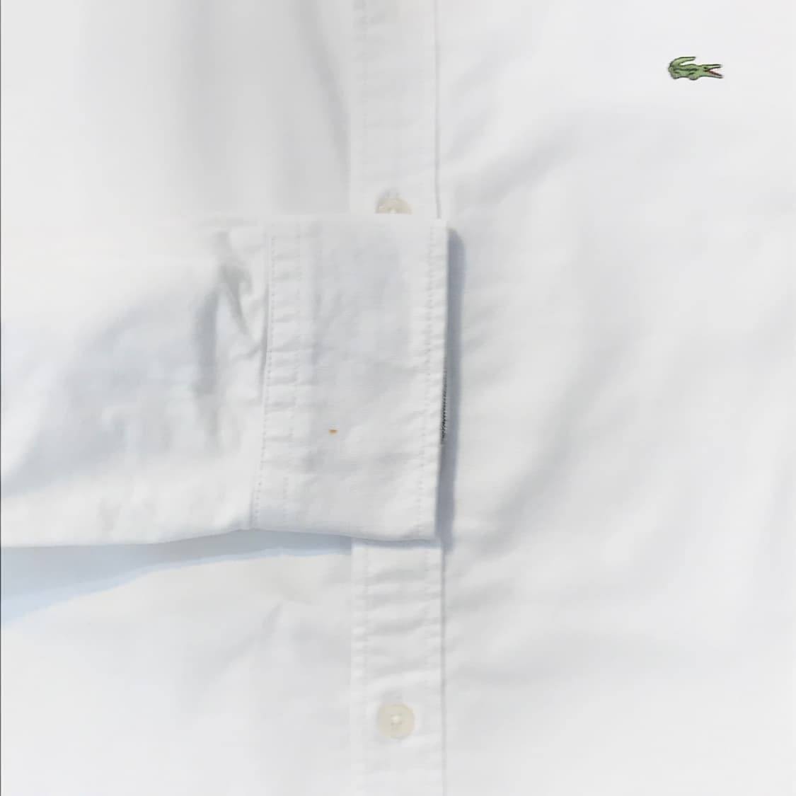 라코스테 화이트 옥스포드 셔츠 남성 105 사이즈  상품이미지4