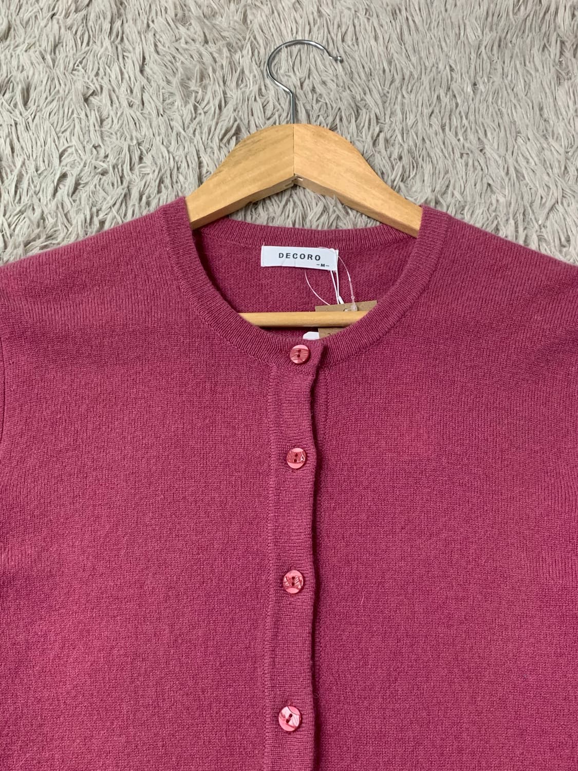 JPN 빈티지 캐시미어 100% 가디건 (여M) 상품이미지2