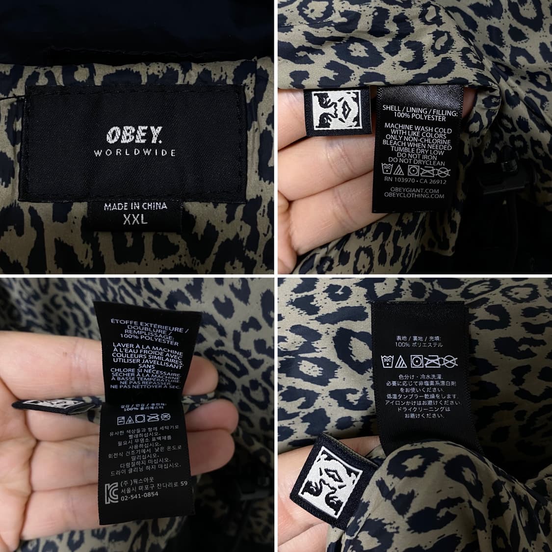 OBEY BOUNCER PUFFER JACKET 상품이미지7