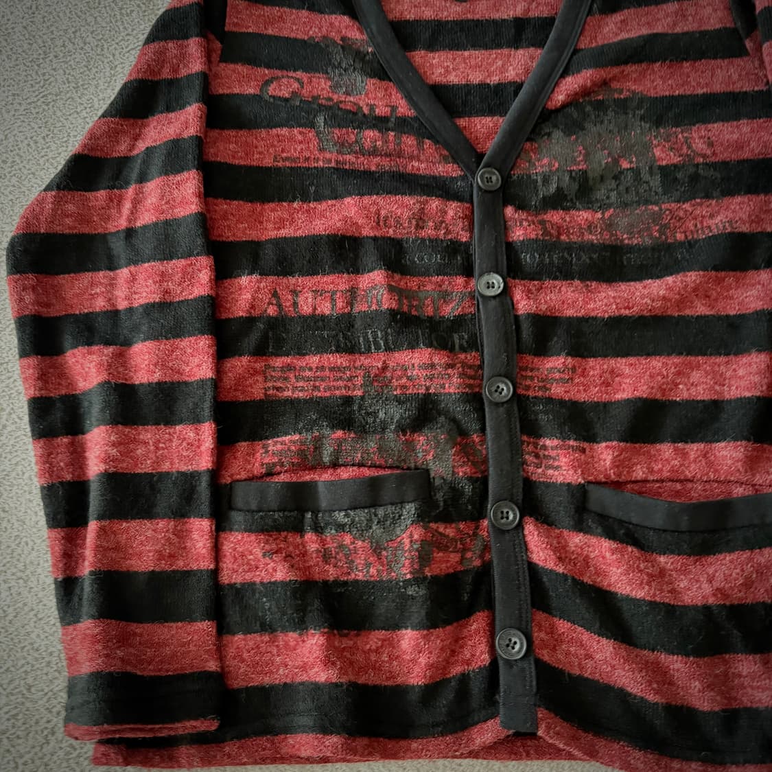 In the attic stripe cardigan 상품이미지3