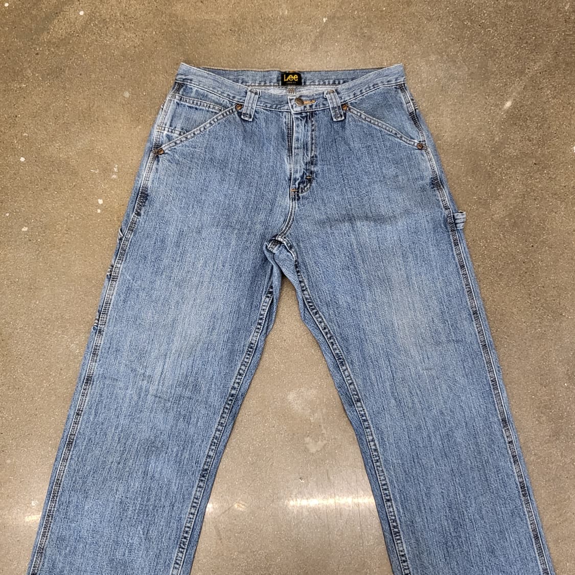 Lee 루즈핏 데님 청바지 중청 상품이미지2