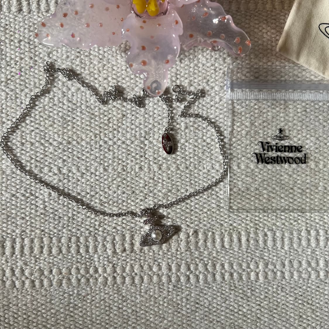 비비안웨스트우드 올림피아 펄 펜던트 네크리스 상품이미지4