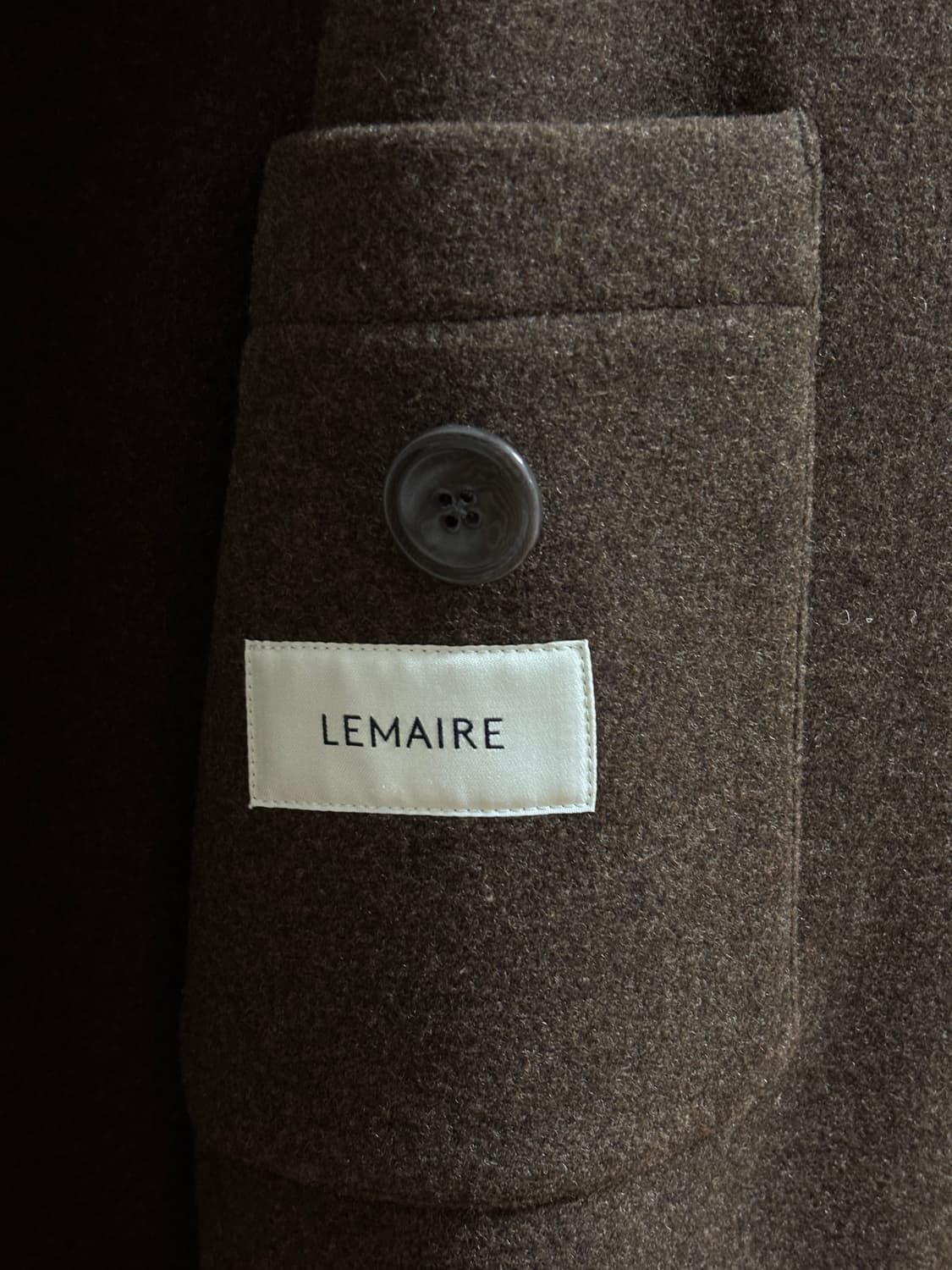 [S] 르메르 24FW 랩코트 브라운 (Brown Chine) 상품이미지6