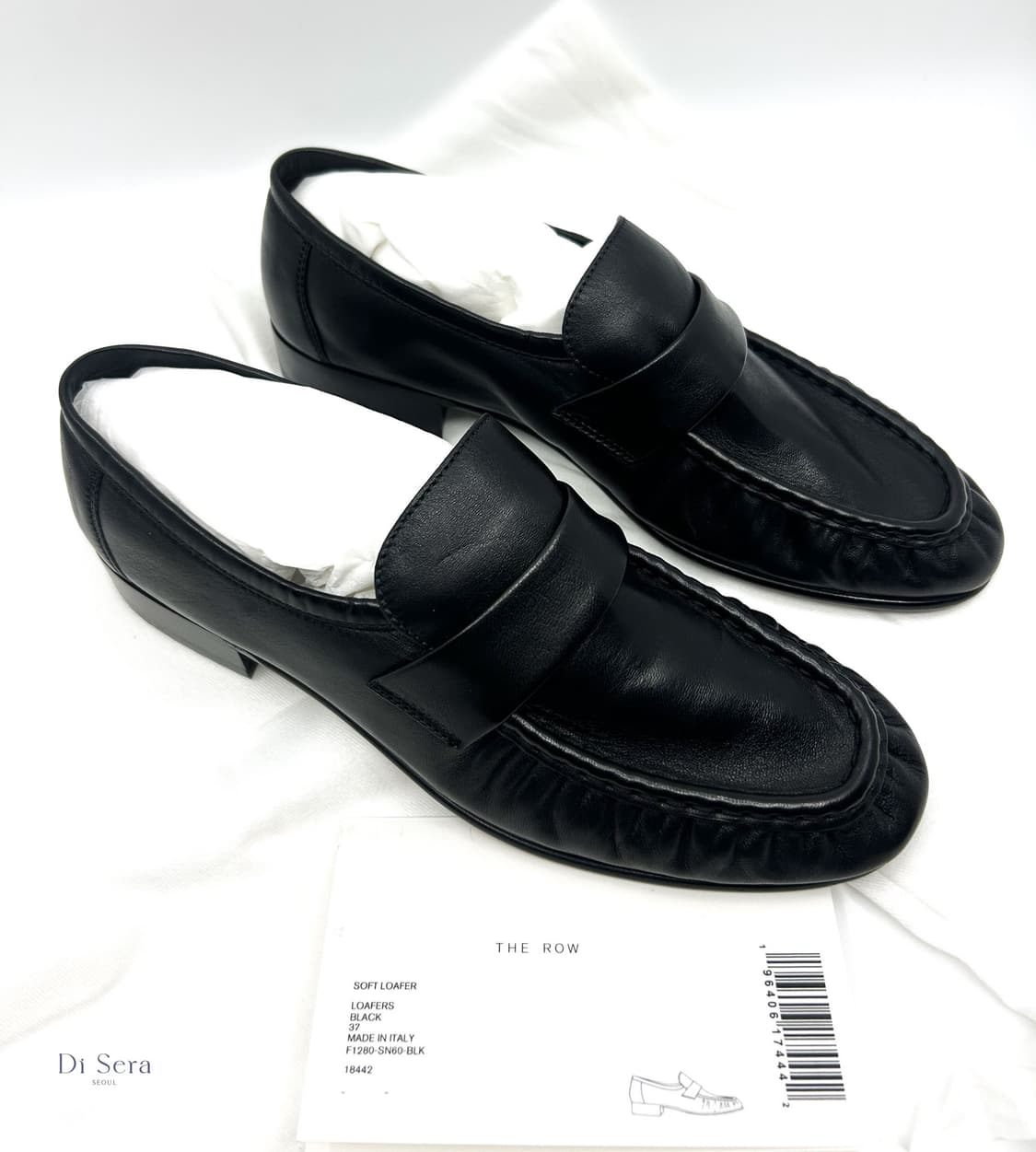 더로우 로퍼 소프트 블랙 EU37 F1280SN60 BLK 상품이미지1
