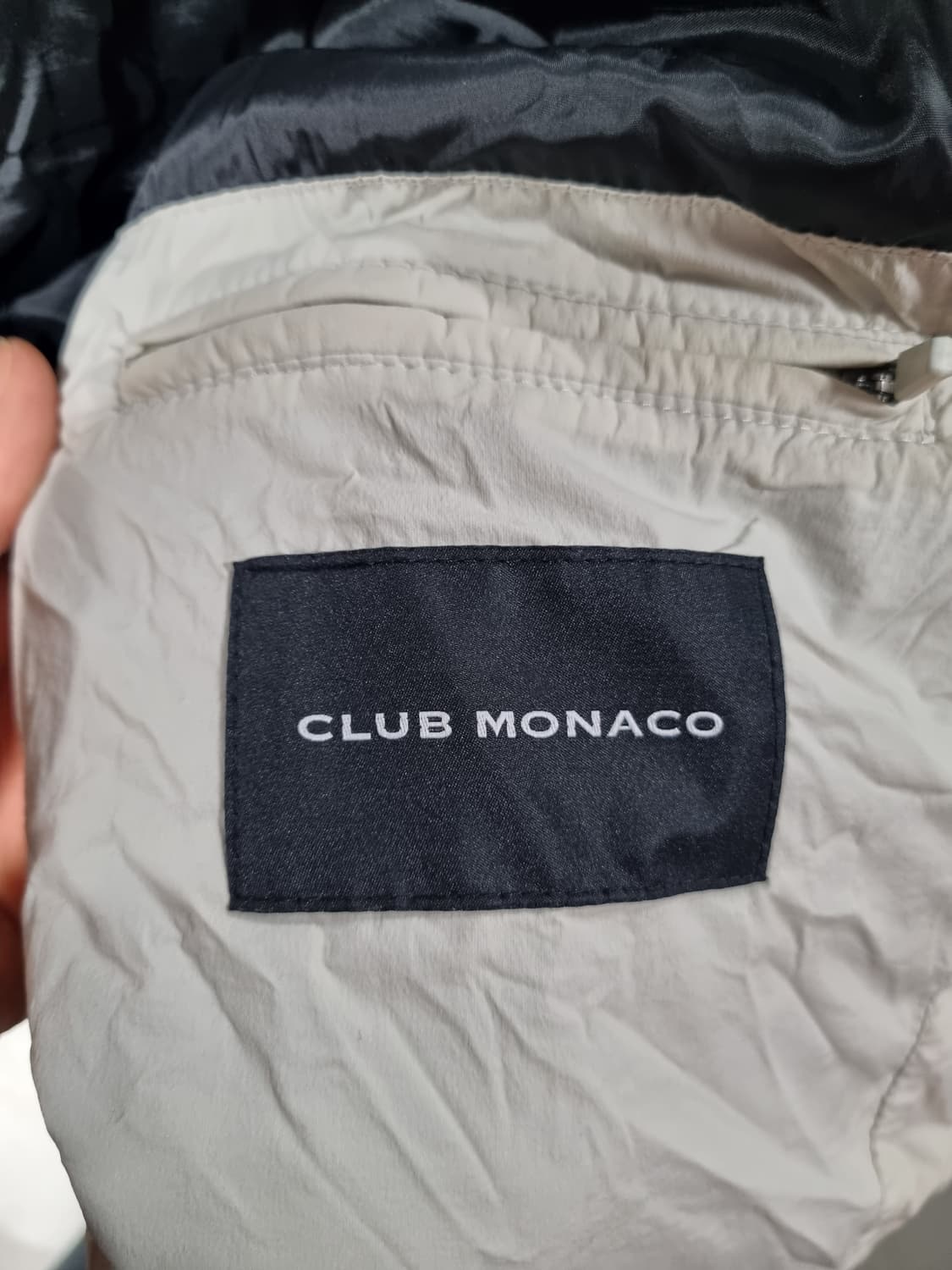 클럽모나코 남성 구스 경량패딩  상품이미지3