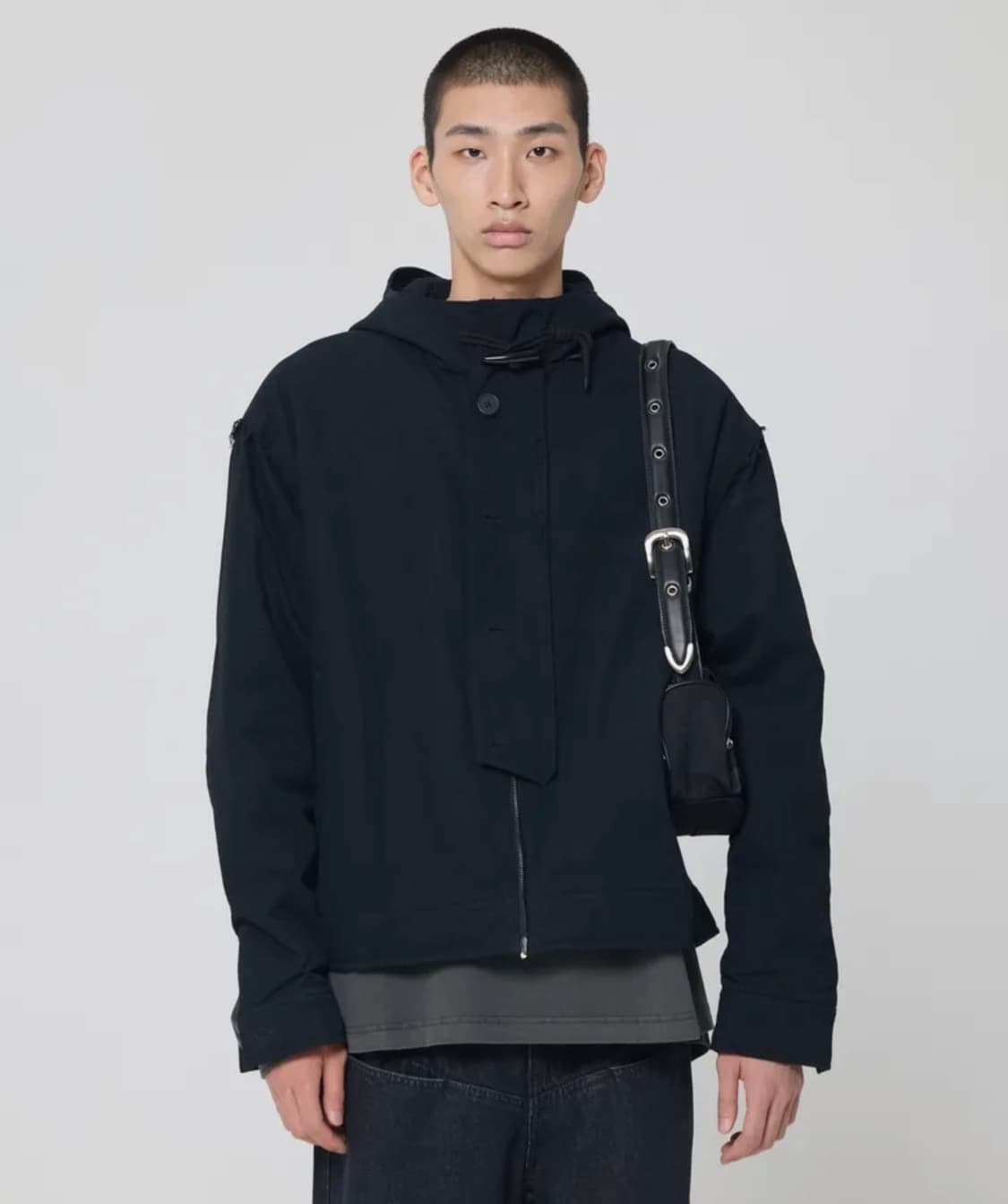 [2]Vonvat 토글 패디드 후드 봄버 상품이미지1