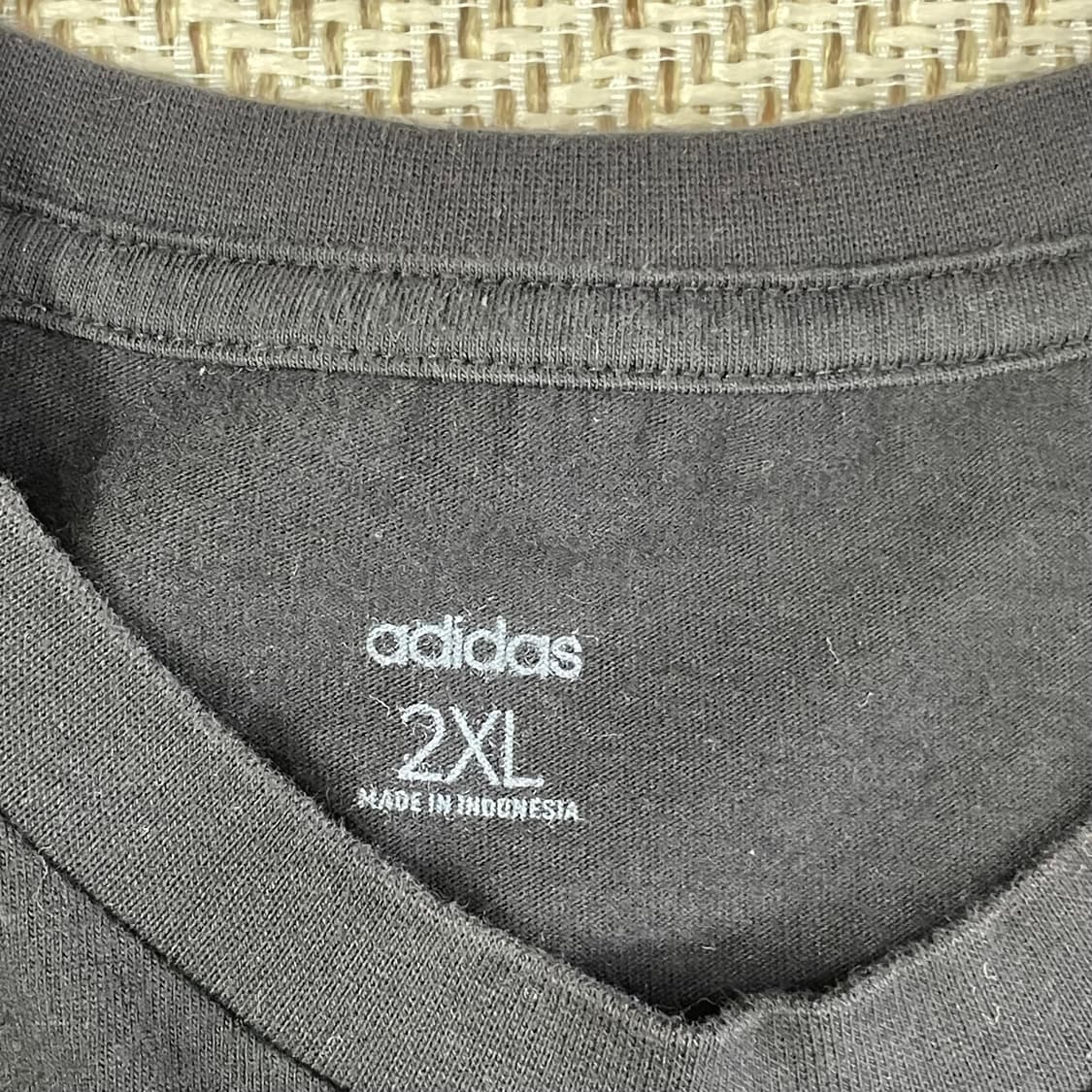 아디다스 반팔티 블랙 2XL 상품이미지3