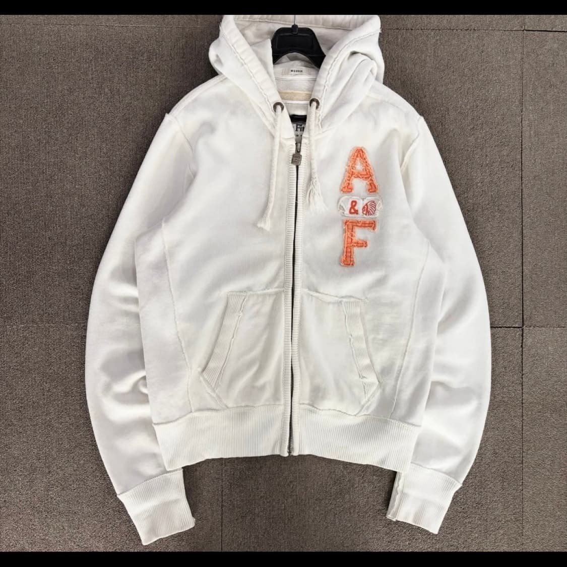 아베크롬비 후드집업 아이보리  상품이미지1