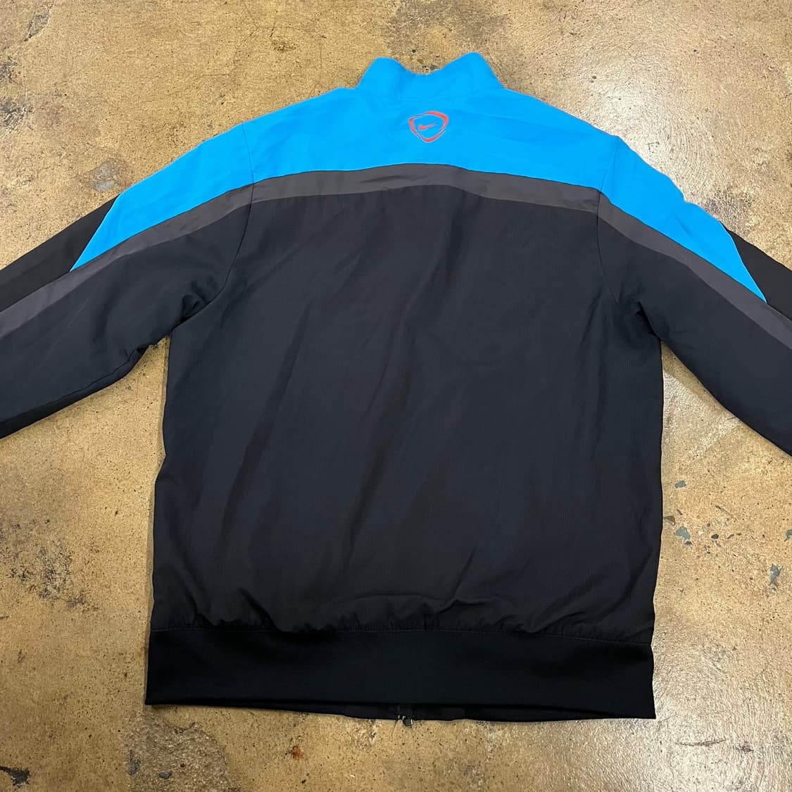 [정품/M] 나이키 블랙 블루 트랙 자켓 b10 상품이미지4