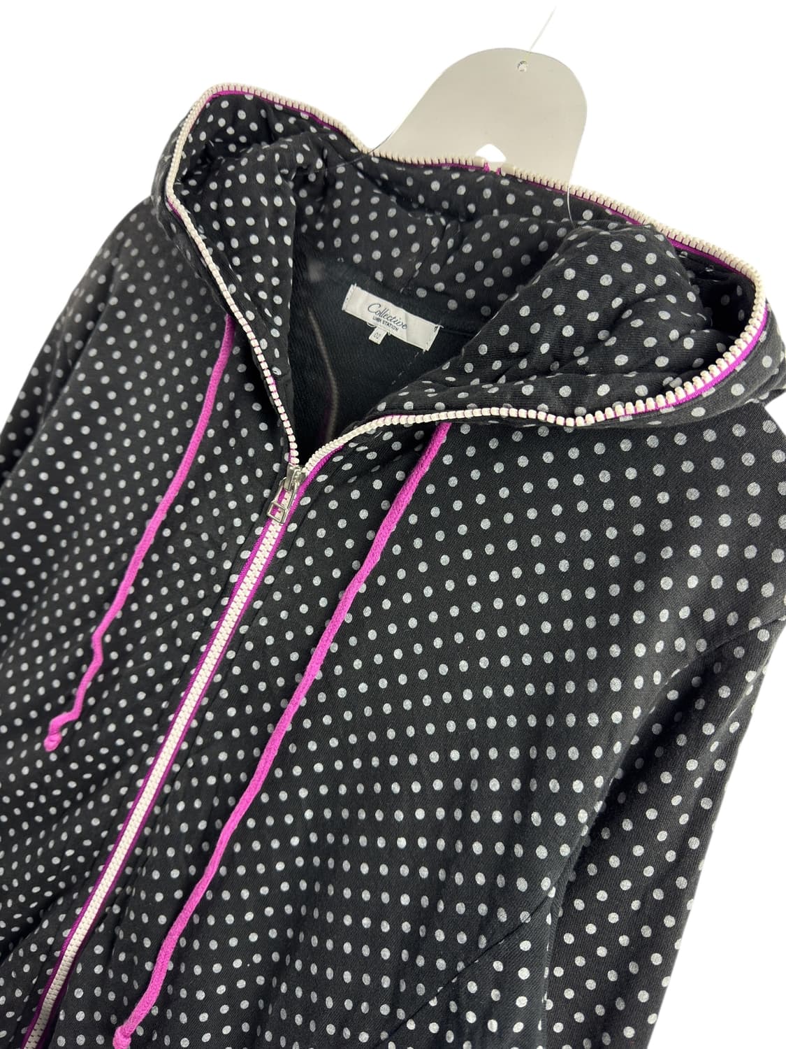 JPN 도트 풀집업 후디1524 상품이미지3