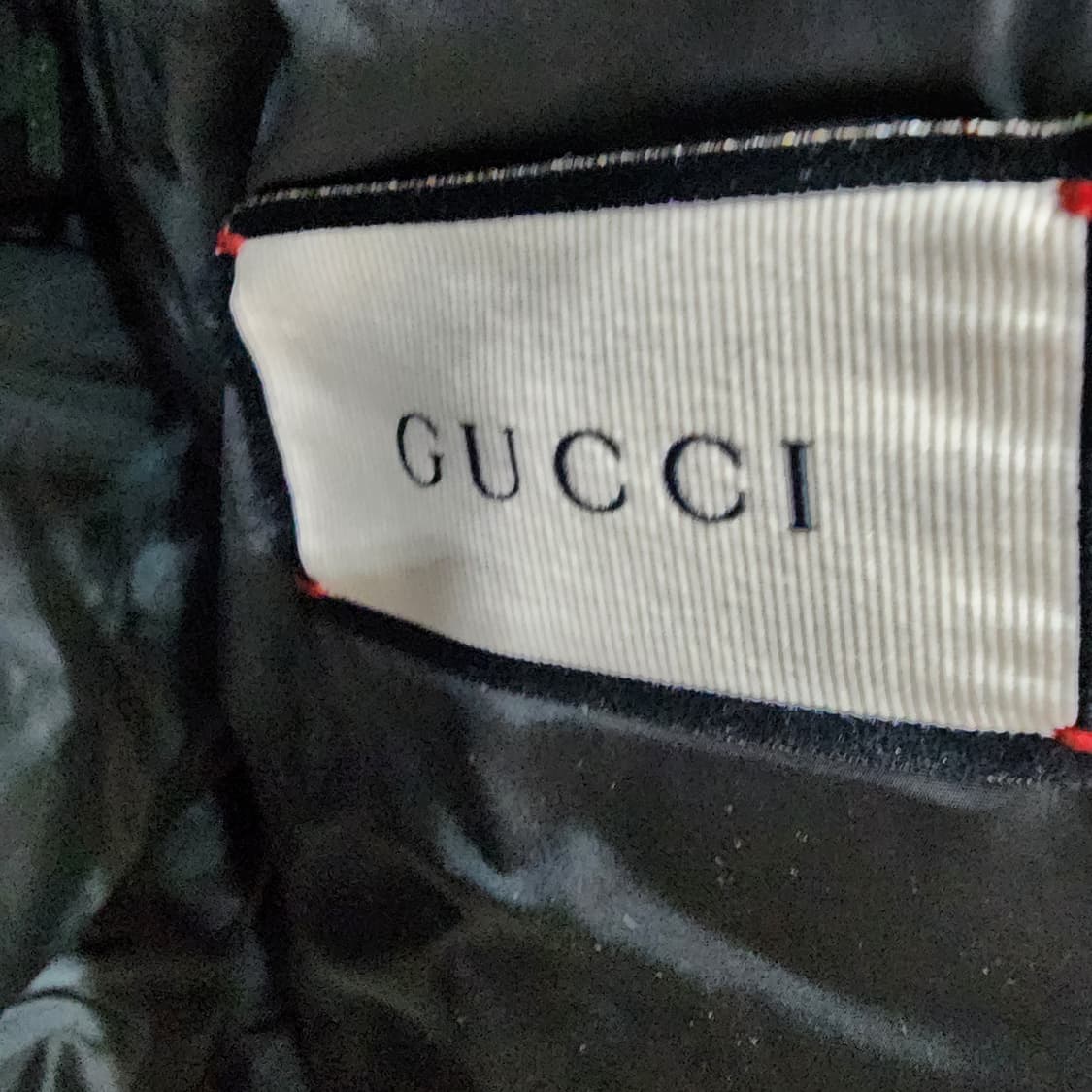 구찌 GG 수프림 롱패딩 48 한글택 상품이미지6