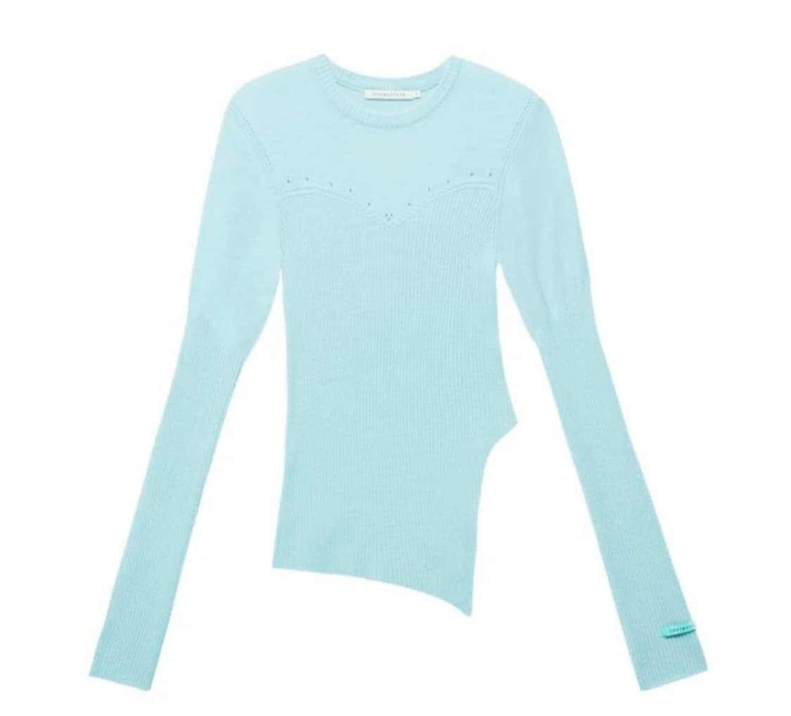 인스턴트펑크(INSTANTFUNK) 언발 트임 니트 55 상품이미지1