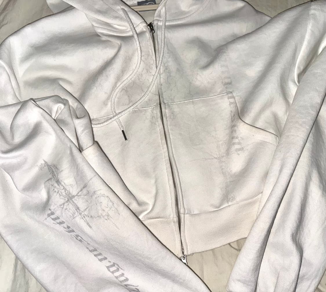 허그유어스킨 플러피 후드집업 상품이미지2