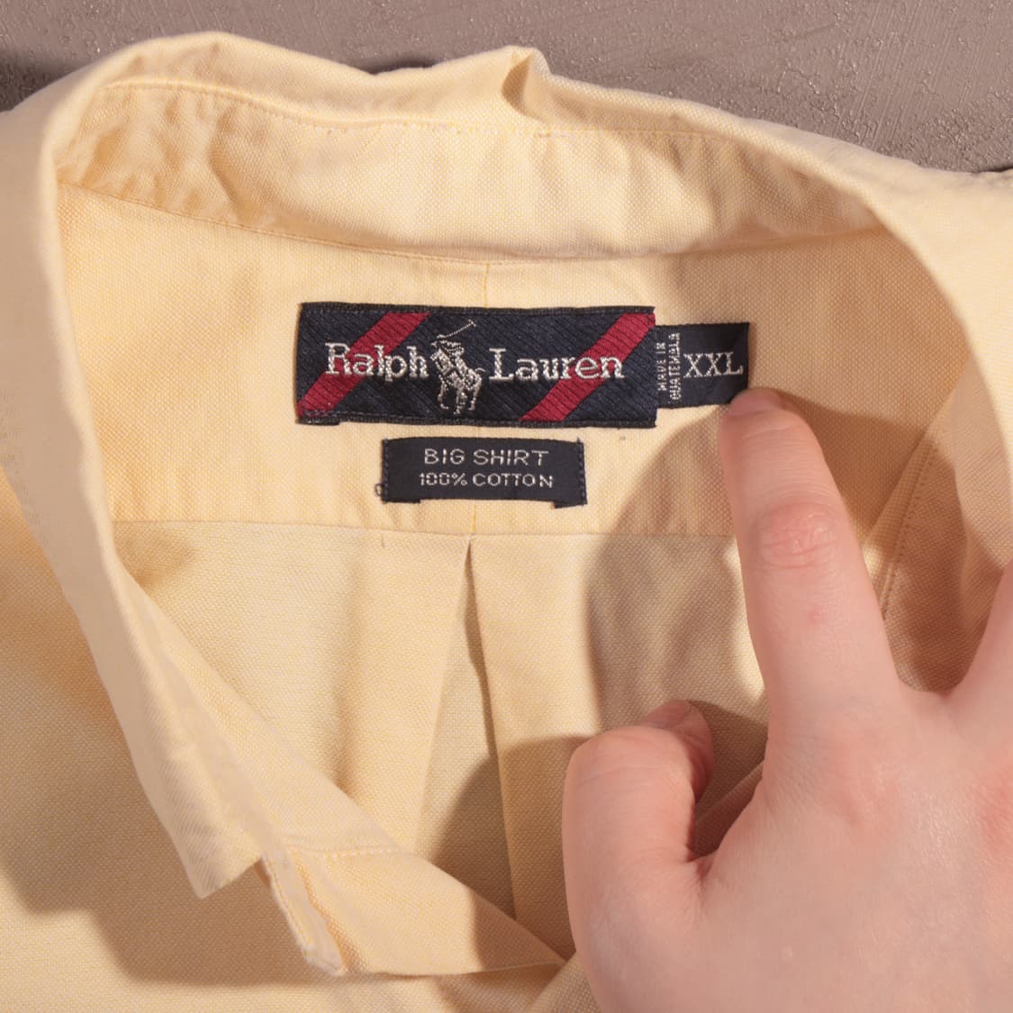 90s 폴로 랄프로렌 빅셔츠 상품이미지3