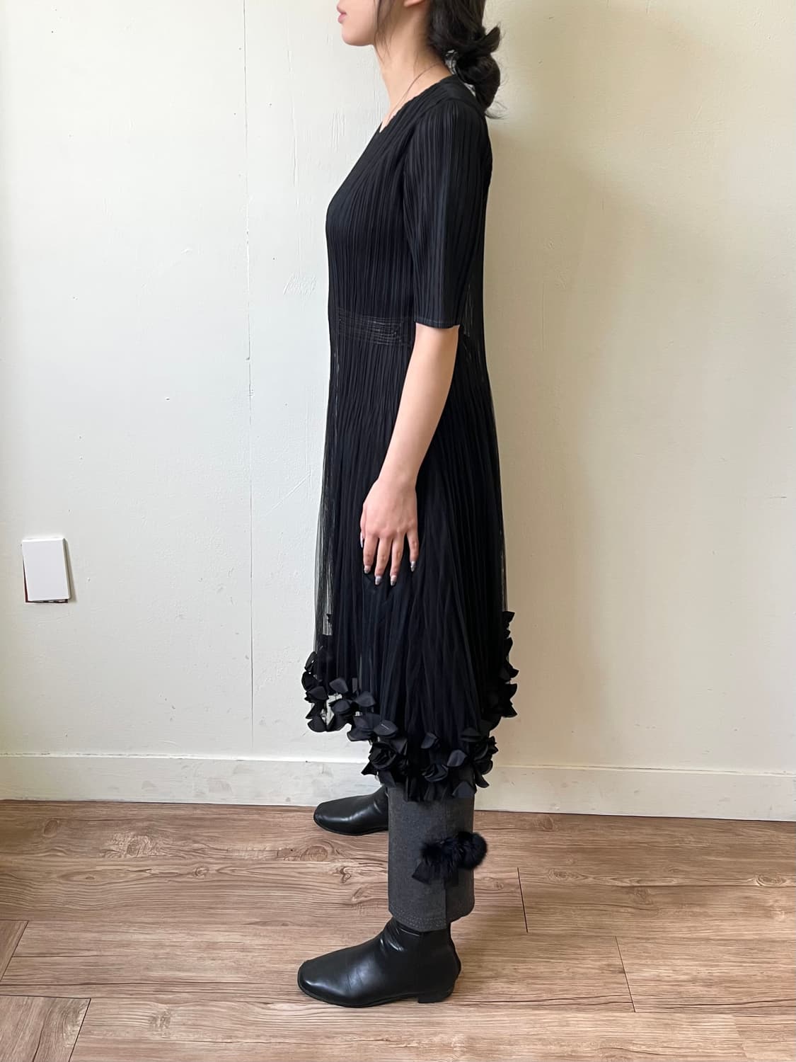 Bell chu Very 플리츠 원피스 상품이미지8