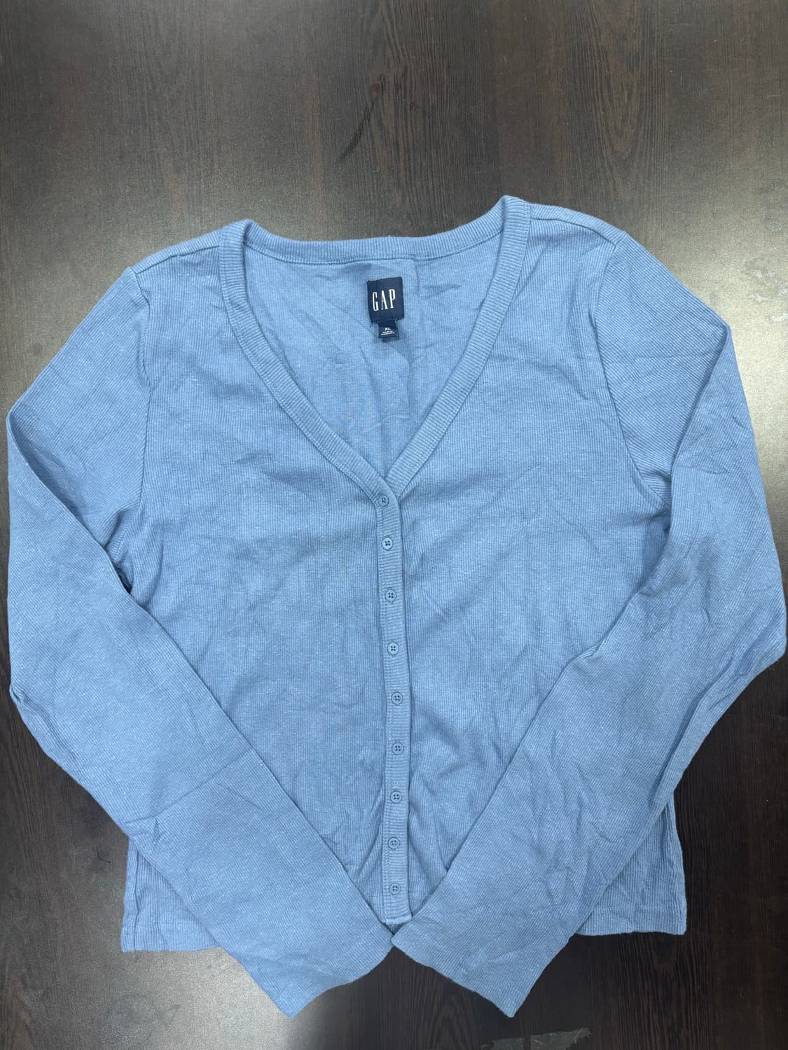 GAP 갭 블루 롱슬리브 가디건 상품이미지1