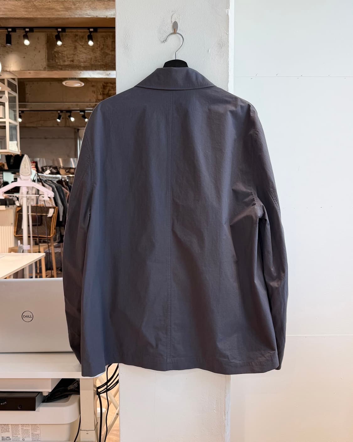 스튜디오 니콜슨 차콜 코튼 3b 블레이저 자켓  상품이미지7