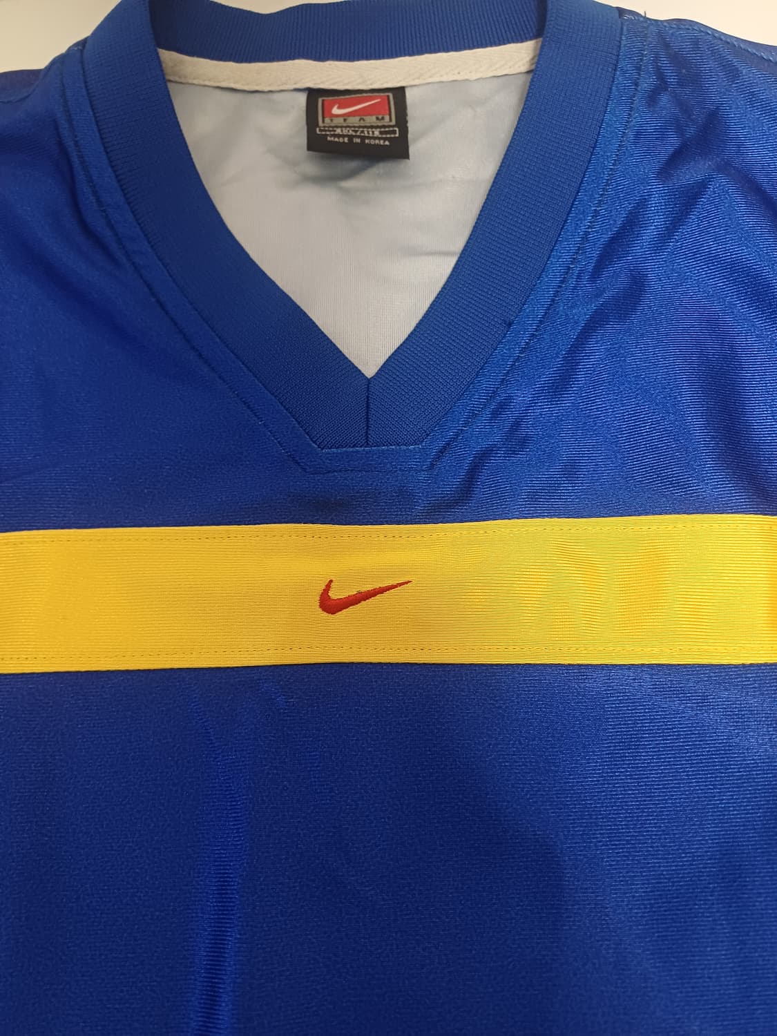 [3XL] 00s 나이키 SK나이츠 오피셜 올드스쿨 농구 웜업 슈팅져지 상품이미지5