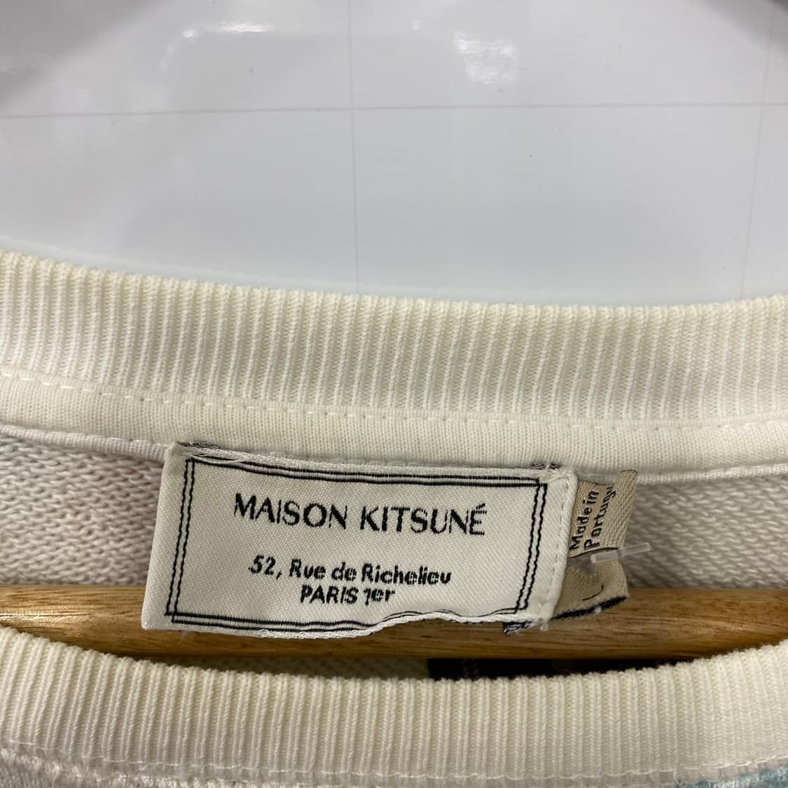 메종키츠네 패턴 맨투맨(L) 상품이미지2