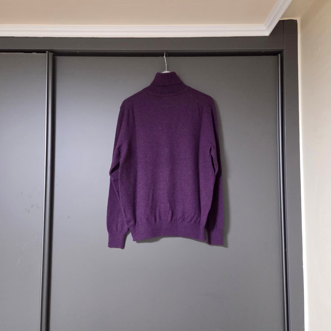 [M] 베르노 터틀넥 니트 퍼플 / verno 보라색 상품이미지2