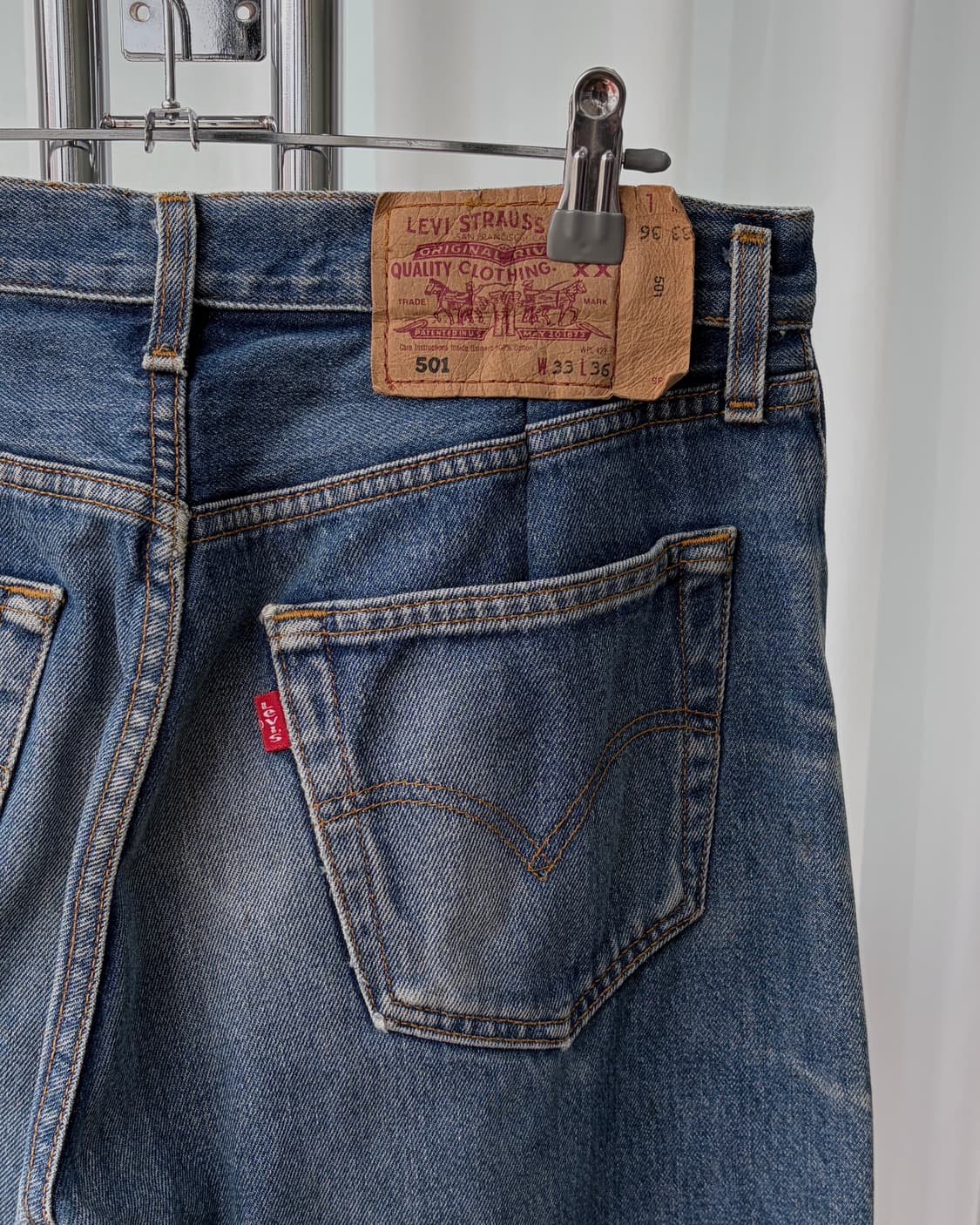 [30인치]리바이스 90s 유럽판 501 빈티지 데님 팬츠 상품이미지4