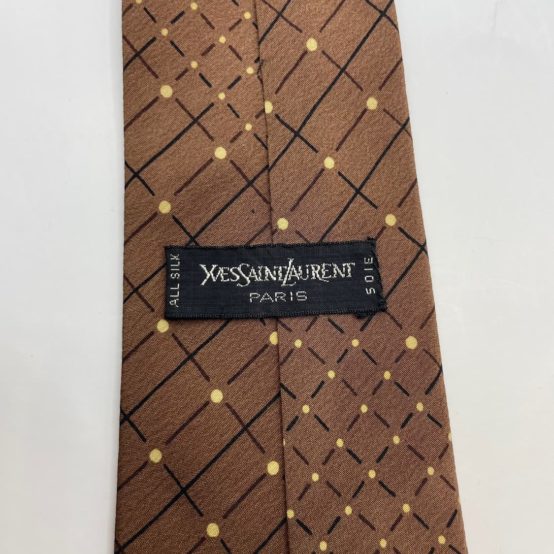 284) (YSL) 입생로랑 패턴 넥타이 상품이미지5