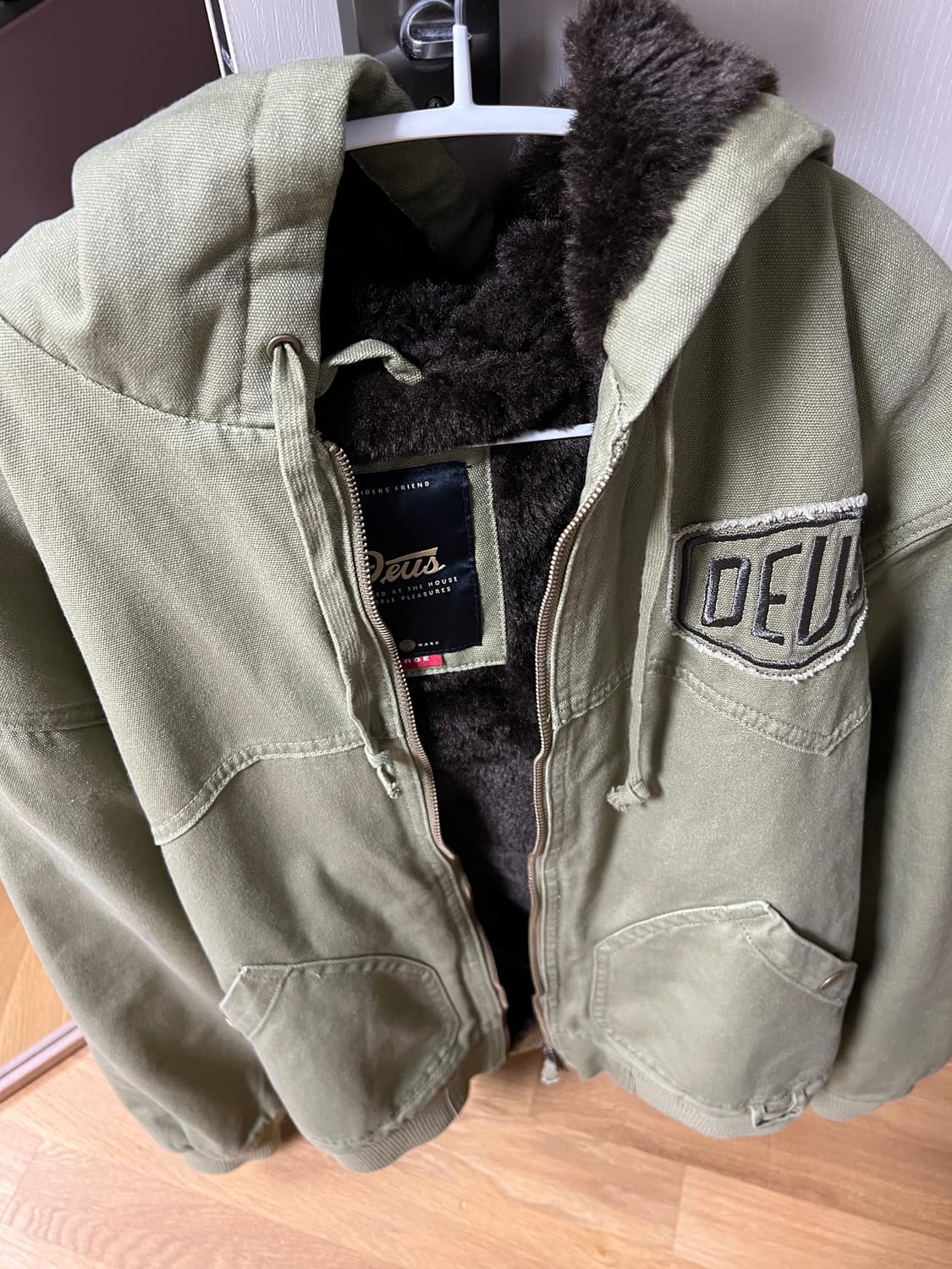 데우스 25fw 후드워크자켓 L 상품이미지1