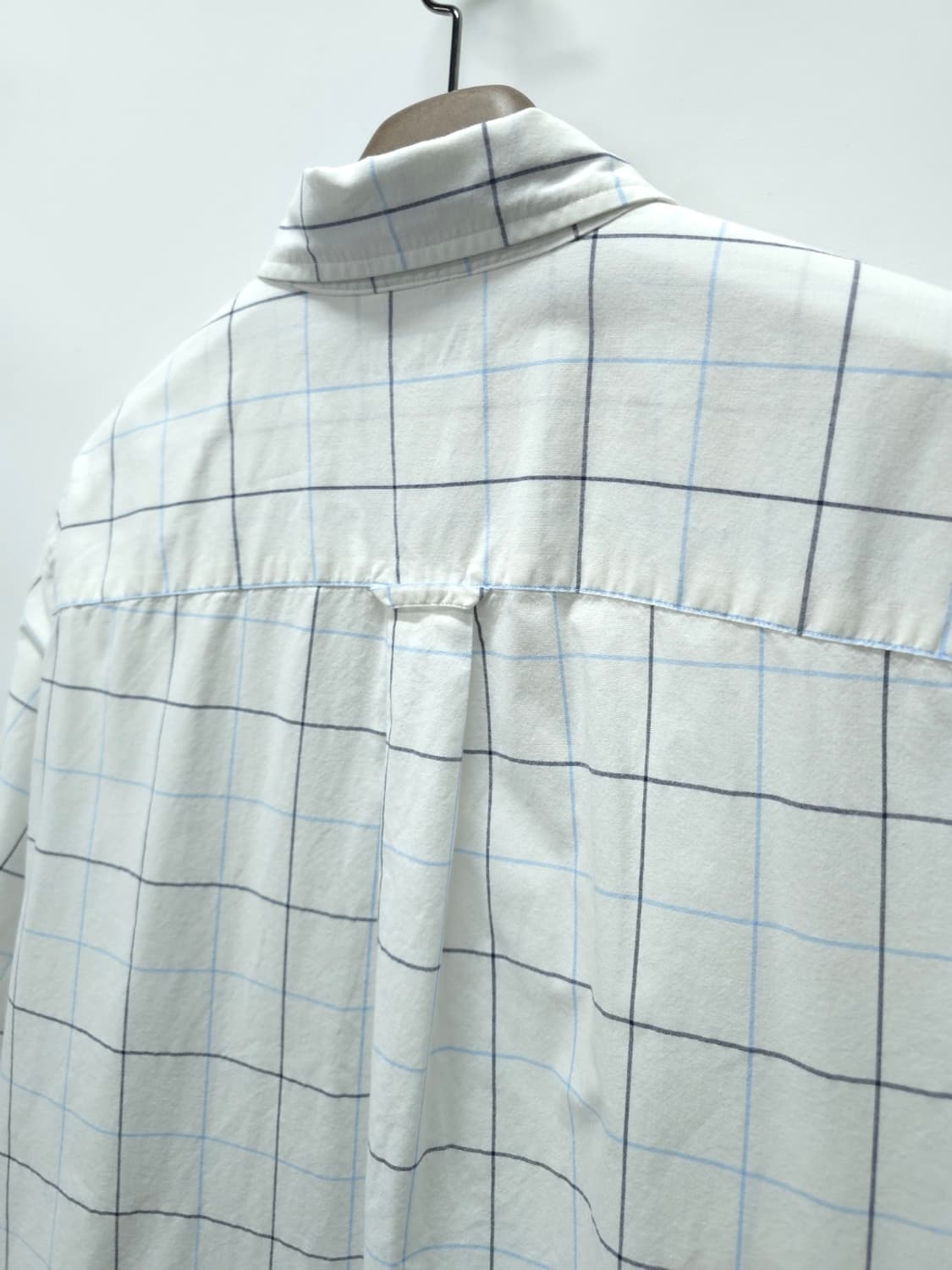 노티카(NAUTICA) 화이트 그리드 반팔셔츠 (110~115) 상품이미지8