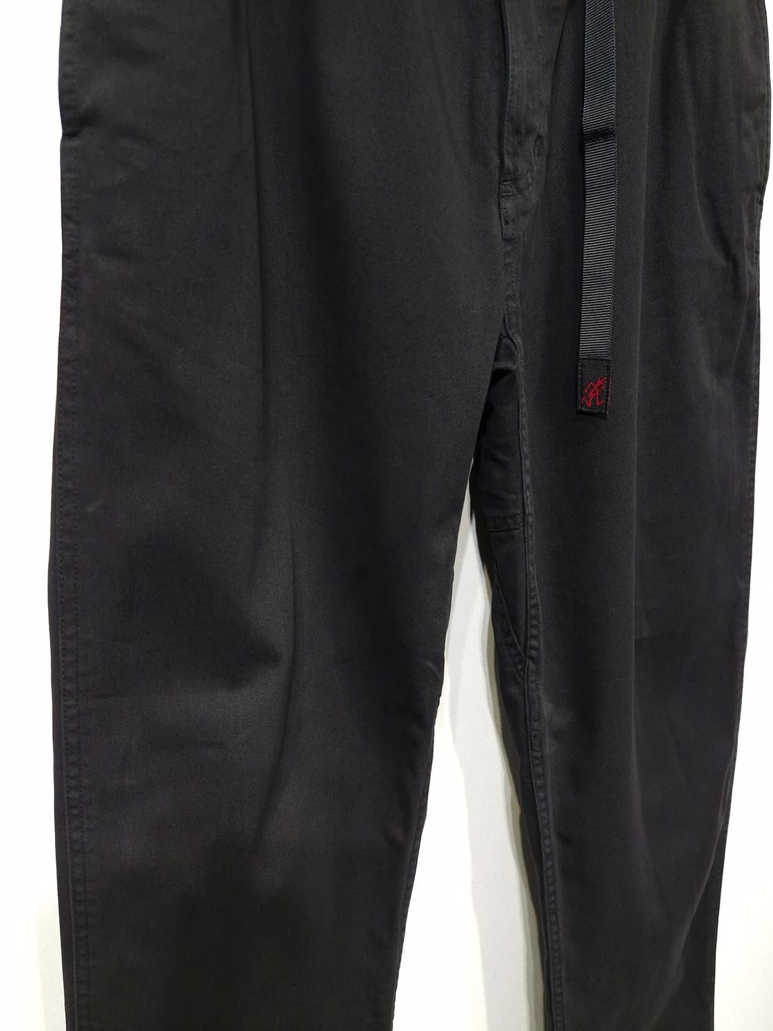 그라미치 GRAMiCCi 벨티드 코튼 팬츠 블랙_L 상품이미지4