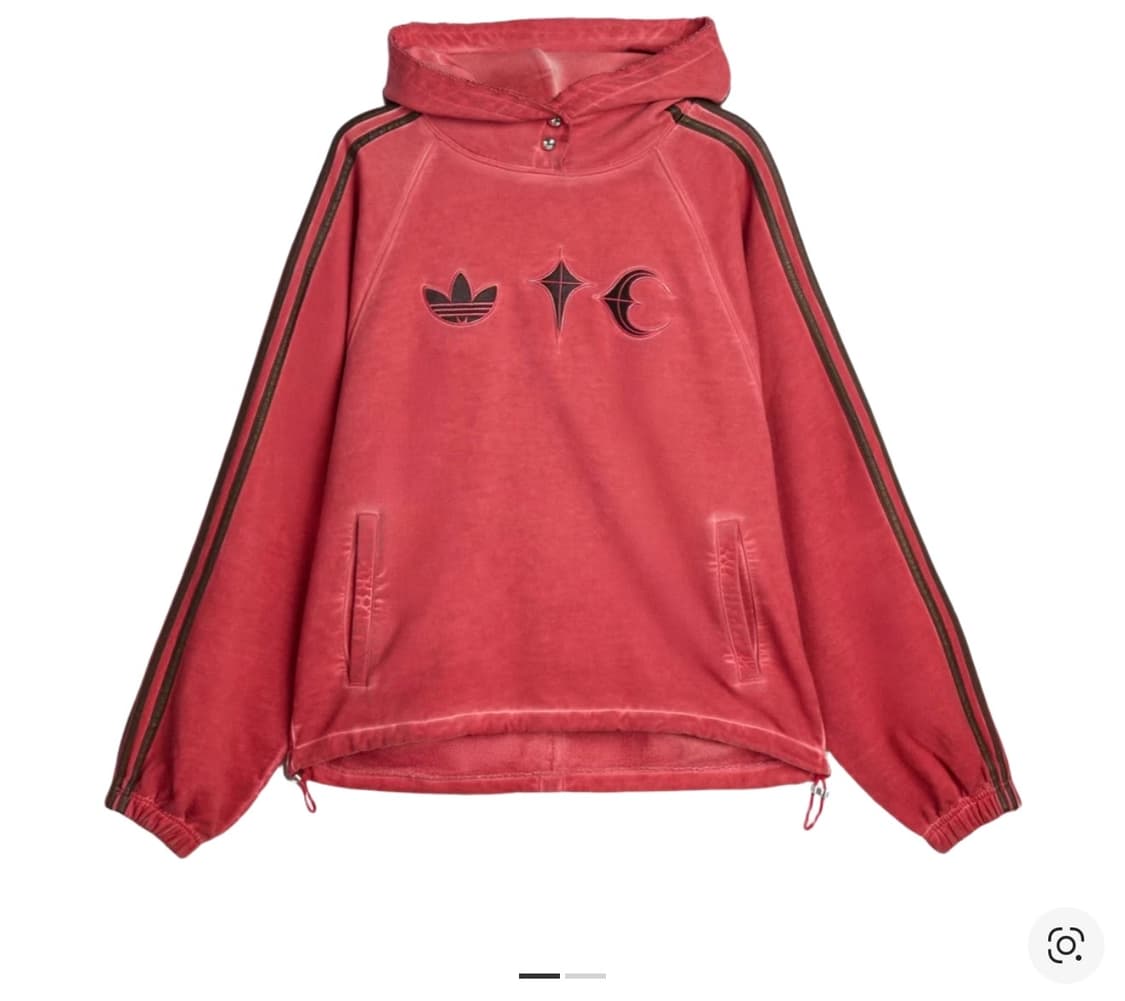 (XL) 아디다스 x 떠그 클럽 스웨트 후드 파워 레드 상품이미지1