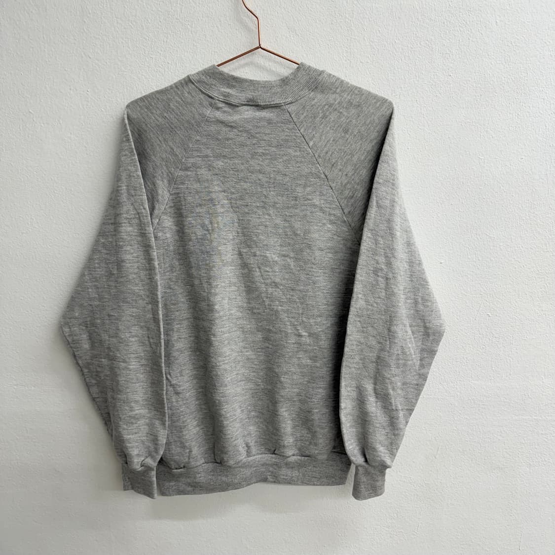 USA 70S 저지스 by 러셀 캣프린팅 그레이 맨투맨 M 상품이미지3