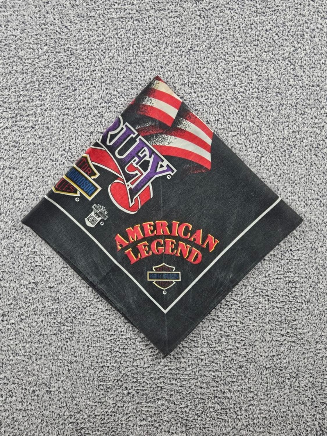 USA 할리 데이비슨 아메리칸 레전드 반다나 (54X54) / 10967 상품이미지5