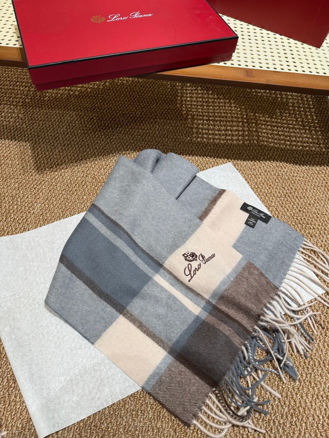 버버리 리버서블 스카프 100% 램스울
 상품이미지2