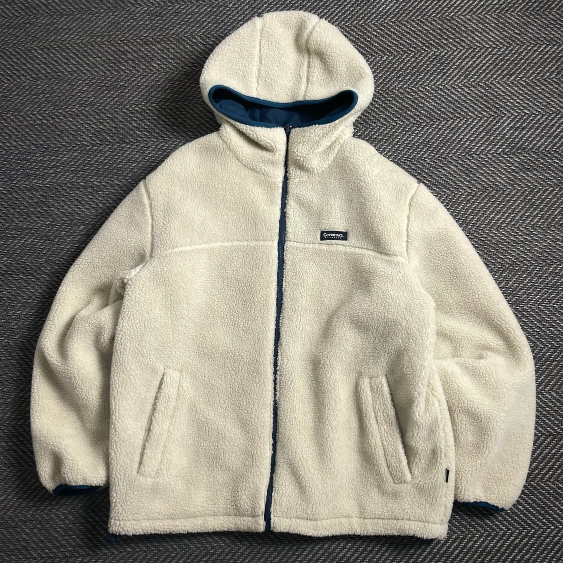 커버낫 리버시블 후드 플리스 자켓o 4627 상품이미지4