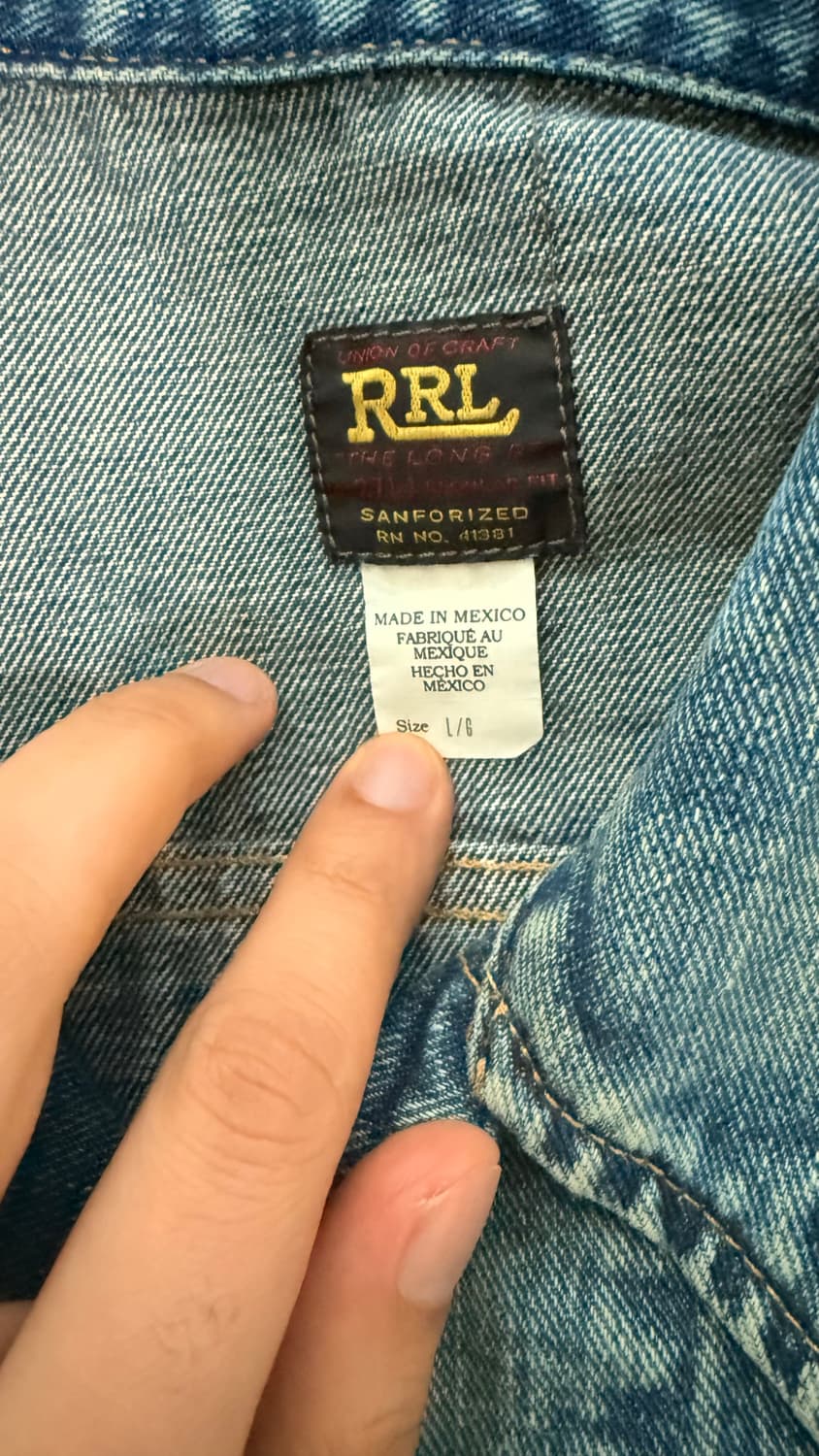 RRL 더블알엘 Lot271 새상품 상품이미지2