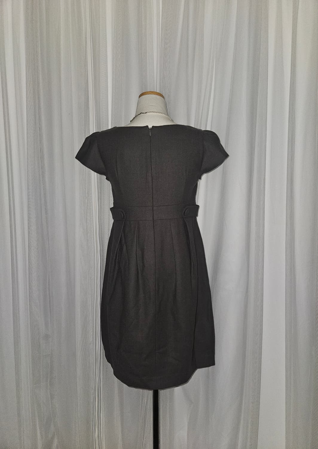 tiara 그레이브라운 울 원피스 니혼진 공겜여주 히메갸루 모리 고딕 상품이미지3