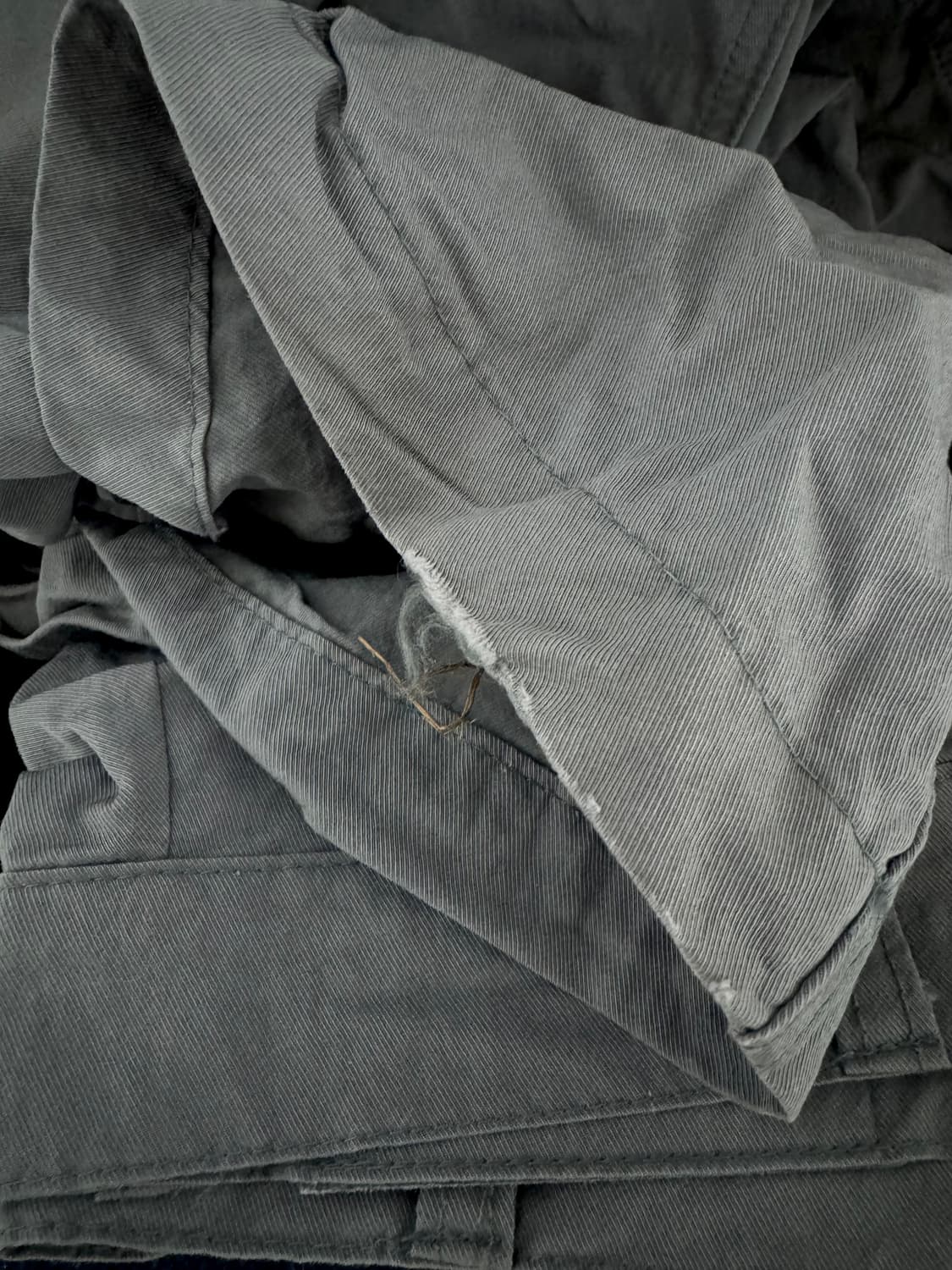 허그유어스킨 부츠컷 카고팬츠 상품이미지4