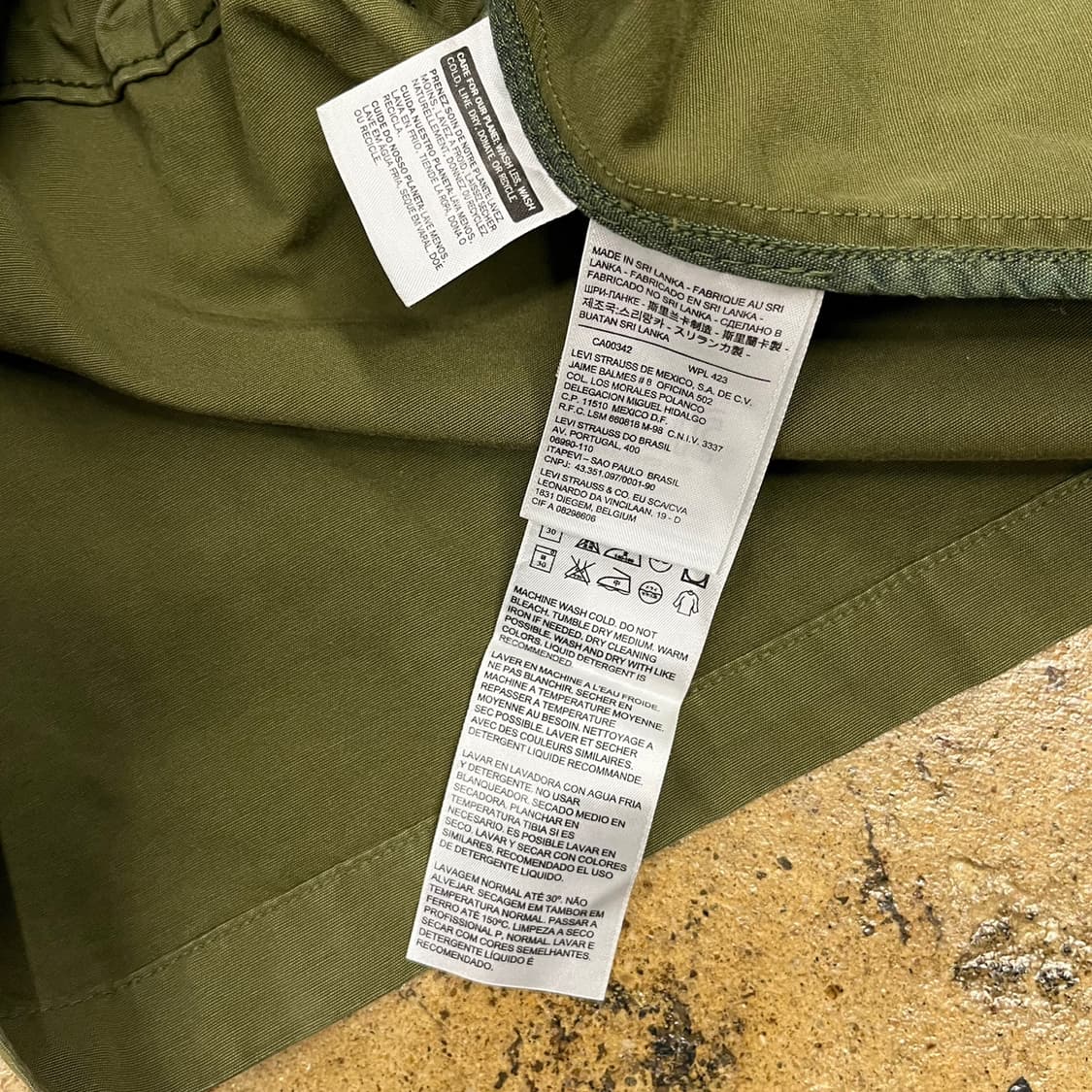 [정품/M] 리바이스 필드 야상 자켓 b15 상품이미지7