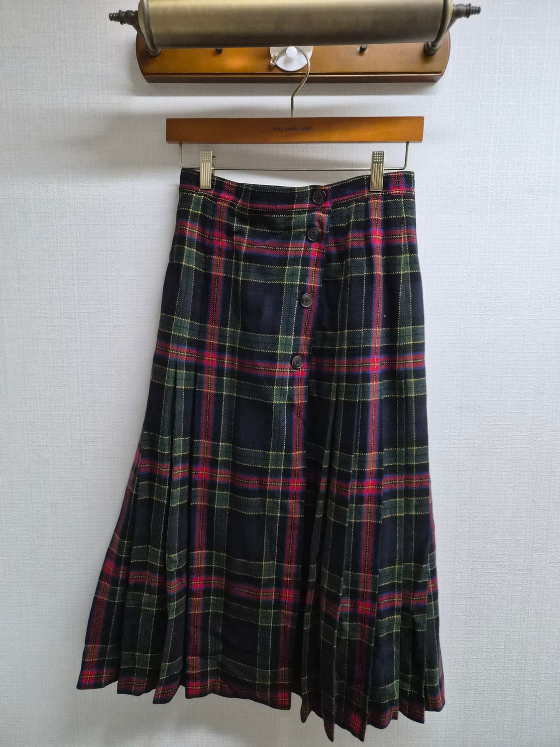 28) SPORTS CRAFT 울 체크 스커트 팝니다 상품이미지1