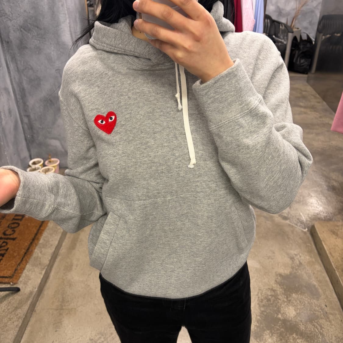 꼼데가르송 후드티 상품이미지2