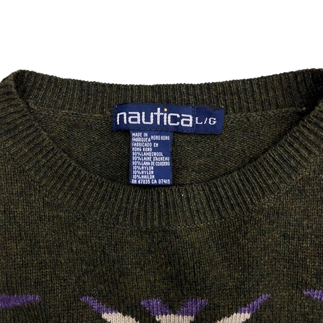 90's 노티카 나바호 빈티지 니트 상품이미지5