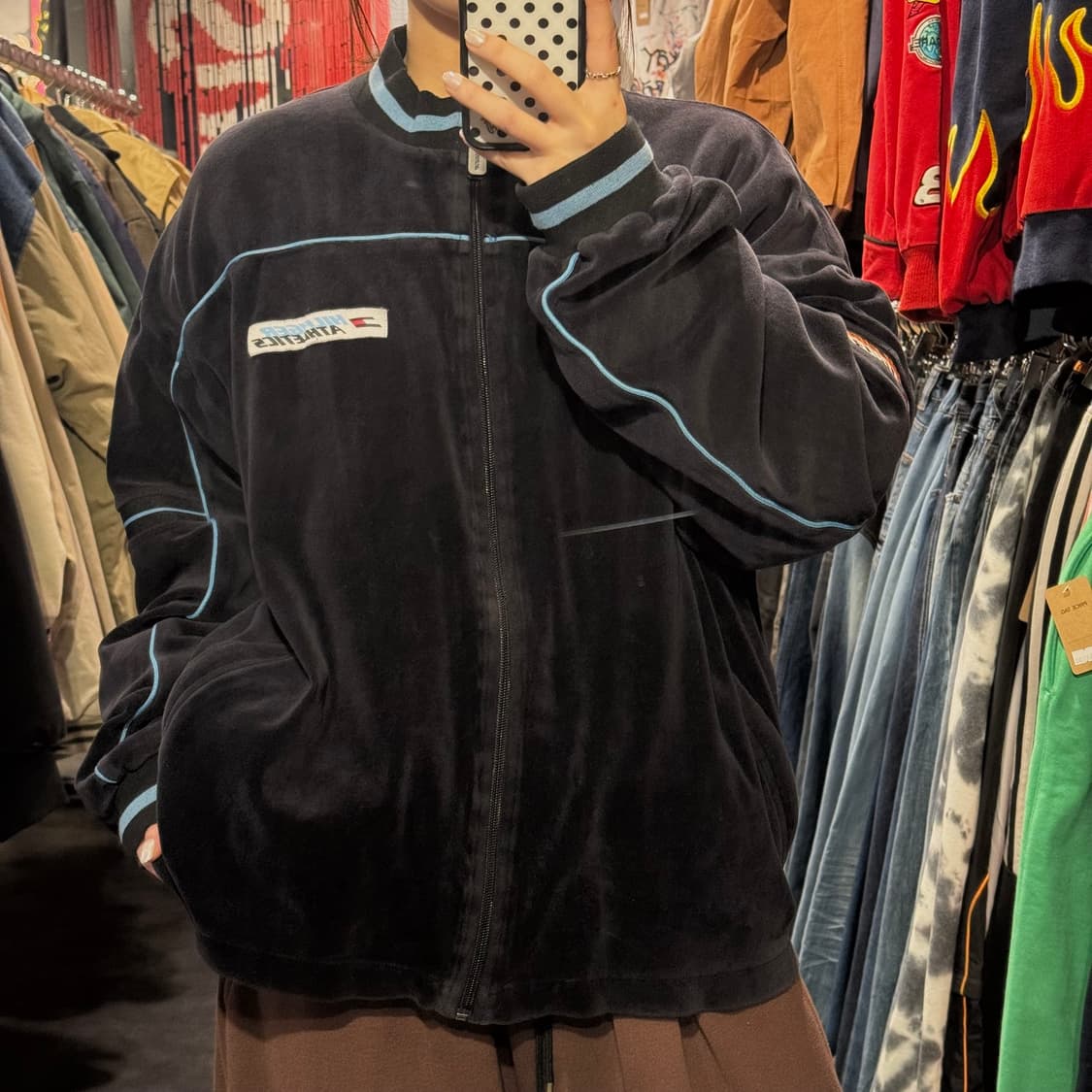 [IM] Hilfiger athletics 벨벳져지 상품이미지2