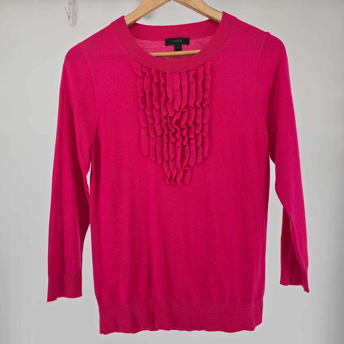 J. Crew Merino Wool Pink Sweater S 상품이미지1