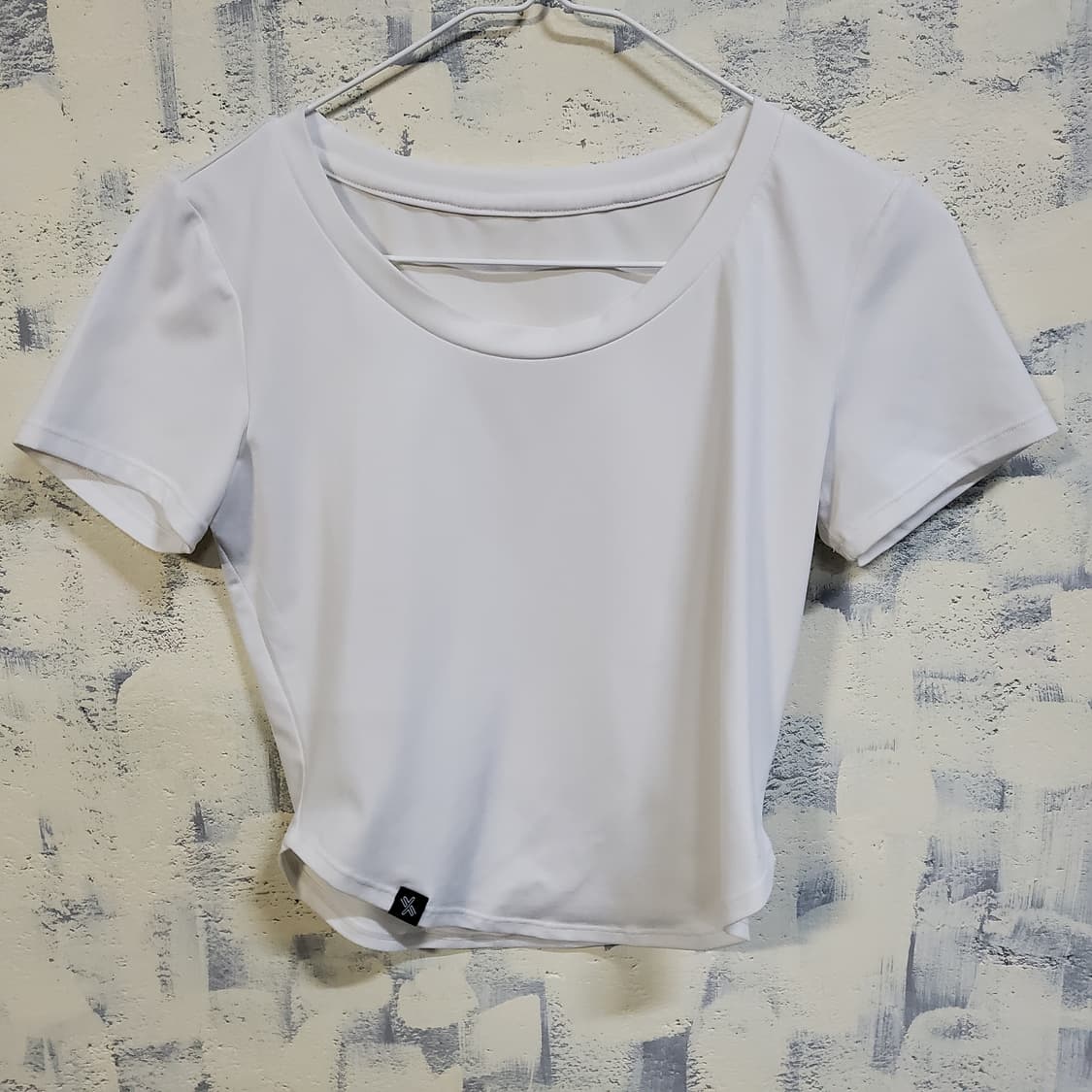 젝시믹스 크롭 반팔 티셔츠 상품이미지1