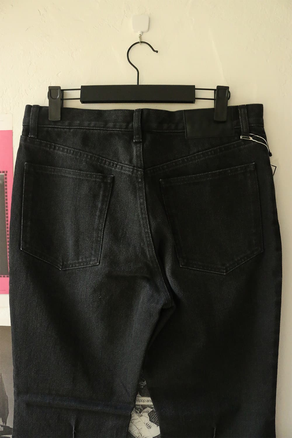 존 로렌스 설리반 블랙 부츠컷 데님팬츠  상품이미지6