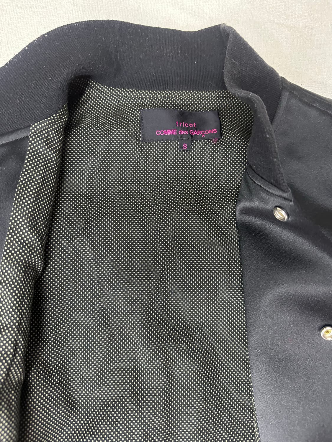 꼼데가르송 트리콧 블루종 comme des garcons tricot 상품이미지5